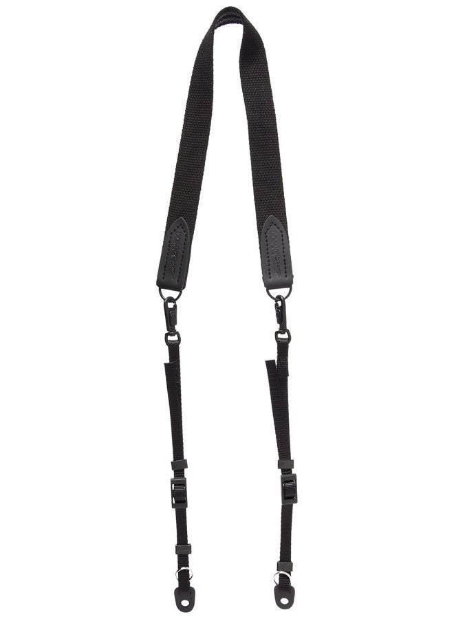 Domke 1-Inch Web Strap with Swivel 741-1BK , Black
