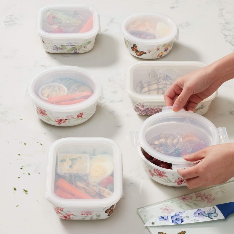 Lenox Butterfly Meadow  Rectangular Serve and Store - Image 3