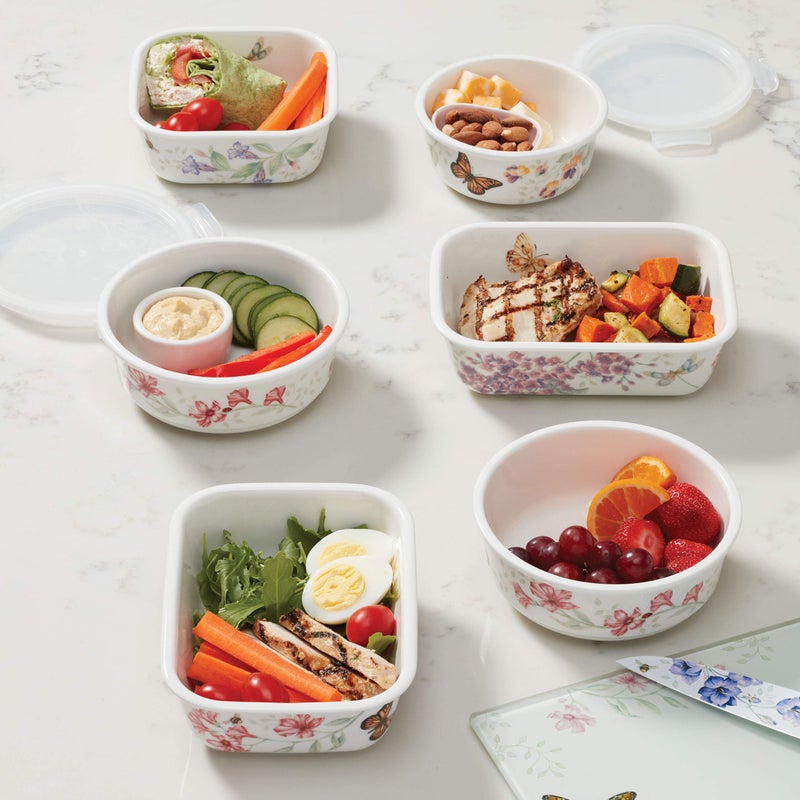 Lenox Butterfly Meadow  Rectangular Serve and Store - Image 2