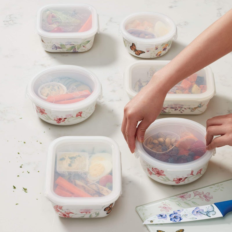 Lenox Butterfly Meadow  Rectangular Serve and Store - Image 4