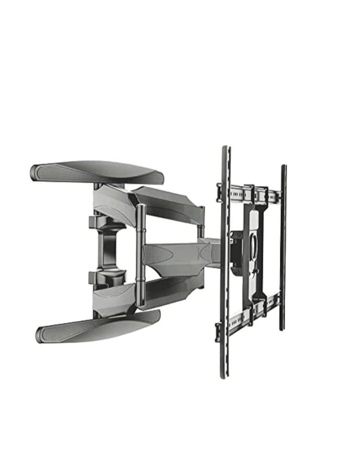 حامل حائط للتلفزيون P65 متحرك مقاس 55-85 بوصة - أسود - Image 1