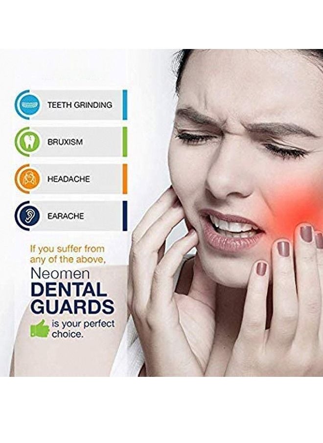 Generic 4Pcs EVA Teeth Protector Mouth Guard Night Guard Mouth Trays For Stop Bruxism Grinding Anti-snoring Teeth Covers Mouth Guard Whitening Dental Braces Silicone Dental Braces  - Image 5