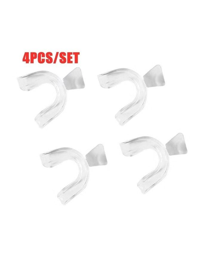 Generic 4Pcs EVA Teeth Protector Mouth Guard Night Guard Mouth Trays For Stop Bruxism Grinding Anti-snoring Teeth Covers Mouth Guard Whitening Dental Braces Silicone Dental Braces  - Image 2
