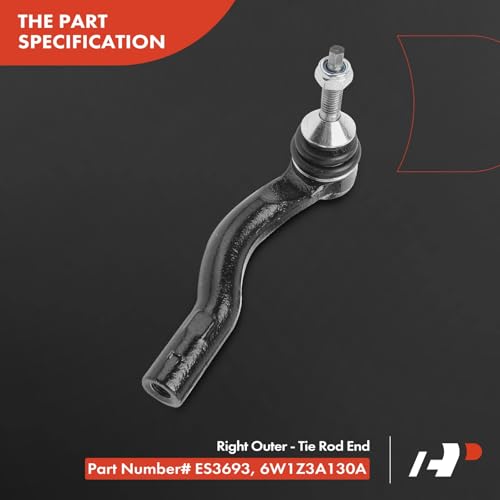 A-Premium Set of 10, Front Upper Control Arm, Lower Ball Joint, Inner Outer Tie Rod End, Compatible with Ford & Lincoln & Mercury - 2003-2011 - Crown Victoria Town Car Marauder Grand Marquis, V8 4.6L - Image 5