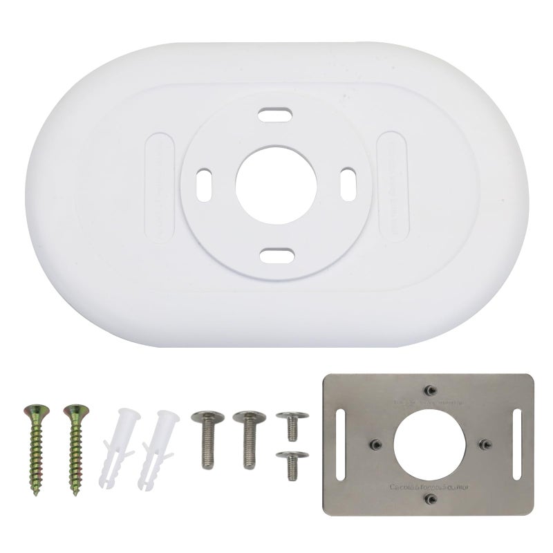 Nest Thermostat Trim kitNest Thermostat Wall Plate for Google Nest ThermostatProgrammable WiFi Thermostat Accessory White