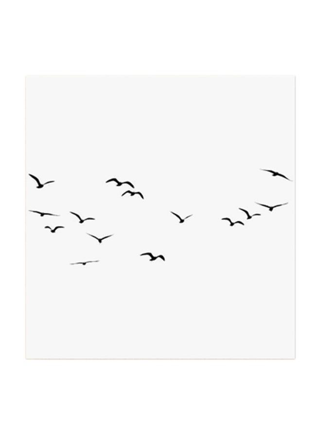 RYN Birds Freedom MDF Wall Art Multicolour 30x30centimeter - Image 2