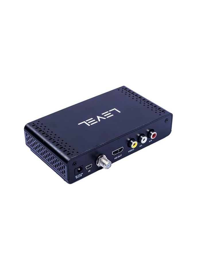 ليفل - Level V2 - Digital Satellite Reciever HD - Black - Image 1