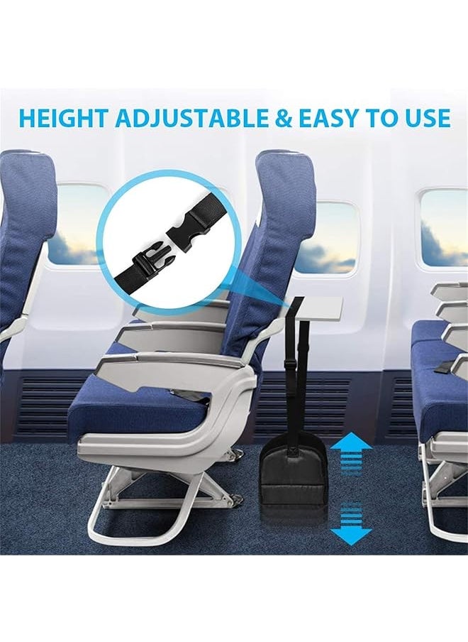 X spring - Airplane Foot Hammock Portable Airplane Footrest Helps To Prevent Swelling And Soreness Adjustable Foot Rest Hammock Made Memory Foam Provides Travel Comfort For Shorter Legs - Image 1