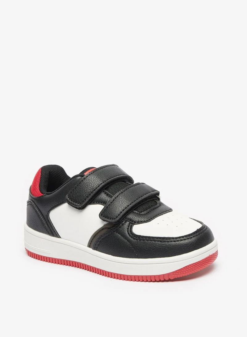 كابا Boys Sneakers with Hook and Loop Closure