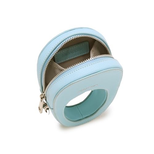 Miraggio Candy Mini Sling Bag With Adjustable & Detachable Strap | Oval Silhouette With Top Handle | Crossbody Bag For Women Casual Holiday Look | Statement Bag For Women (Blue) - Image 5