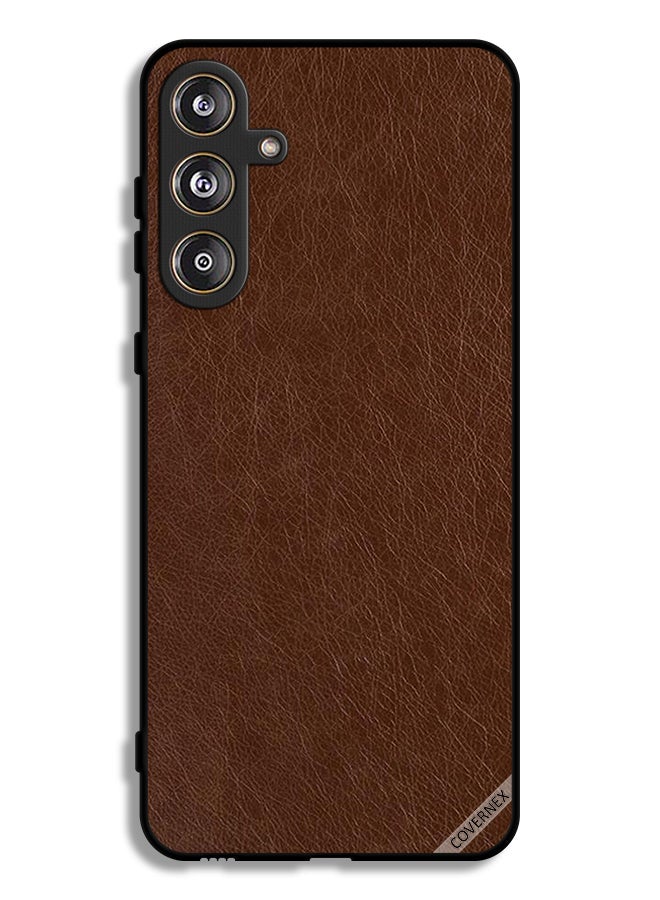 Covernex Samsung Galaxy F55 5G Protective Case Cover Leather Pattern - Image 1