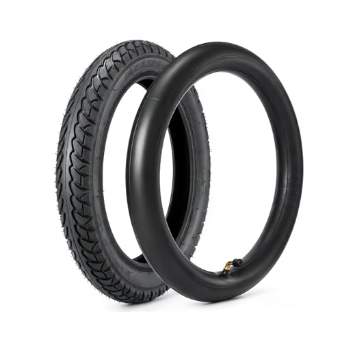 AVOKIN 14 x 2.125 Tire and Tube Set,14 E-Bike Tire 57-254 Electric Scooter Tire Tube with Angled Valve Stem for Replacement Electric Scooters and E-Bike Tires - Image 1