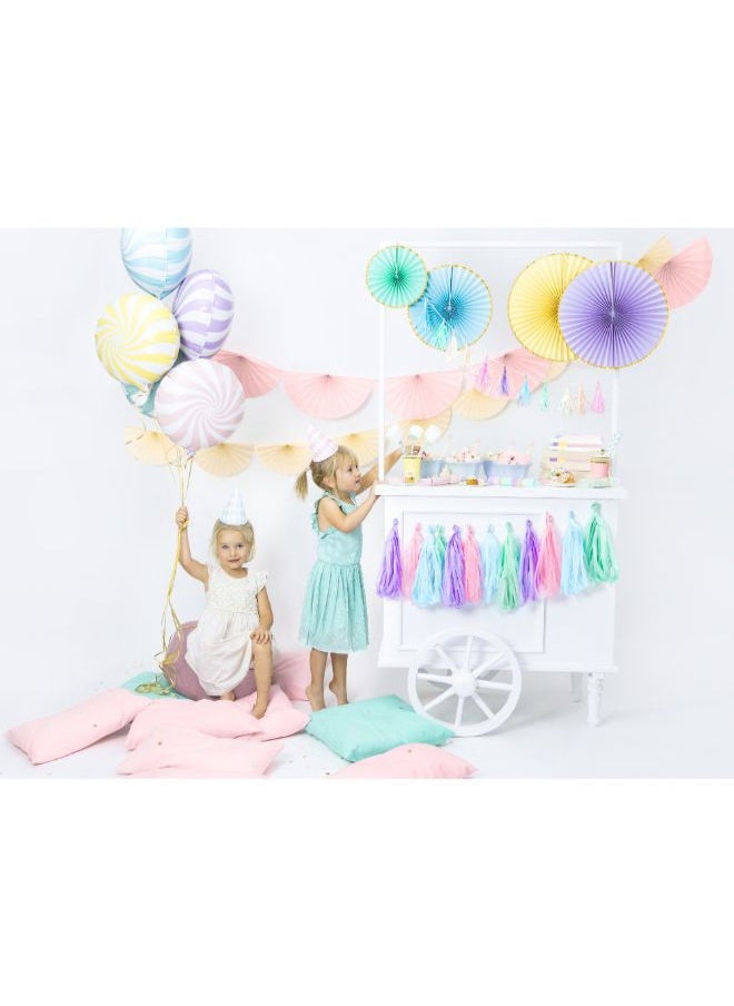 PartyDeco - Foil Balloon Candy, 35cm, light lilac - Image 1
