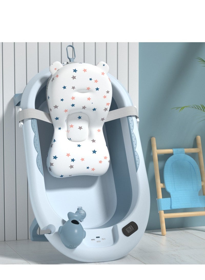 Arabest Baby Bath Support Baby Bather Infant Floating Bathtub Cushion Soft Bath Pillow Bath Seat Stand  - Image 2