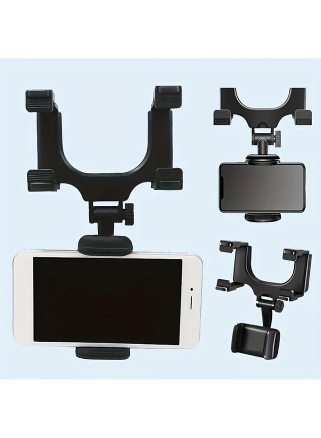 Universal 360 Degree Rotatable Black Car Phone Holder For GPS Navigation - Image 1