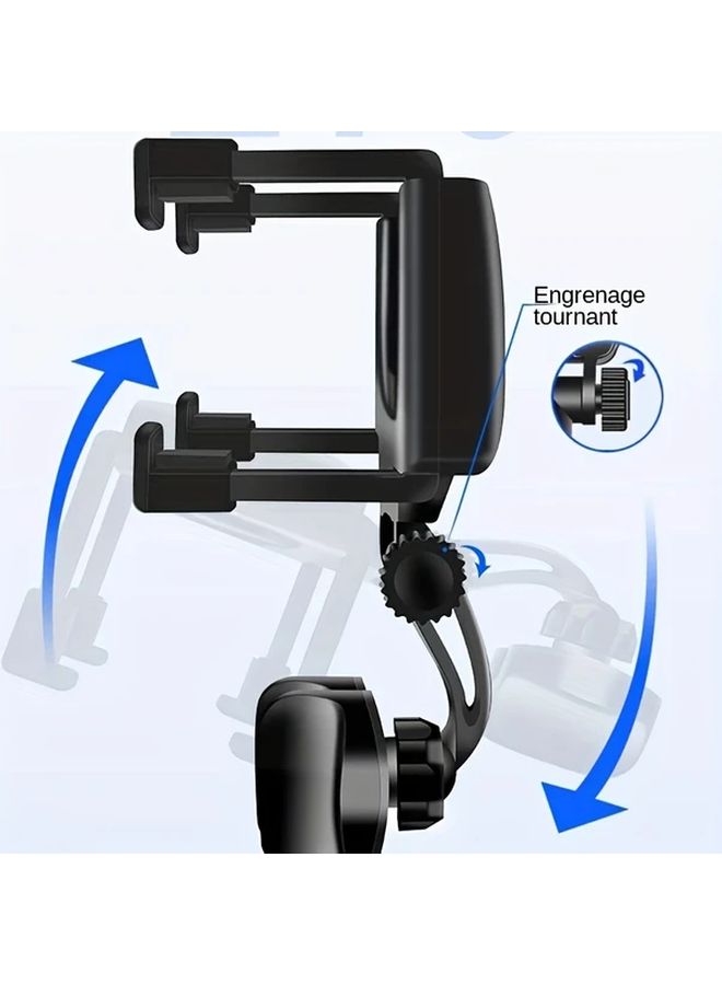 Universal 360 Degree Rotatable Black Car Phone Holder For GPS Navigation - Image 3