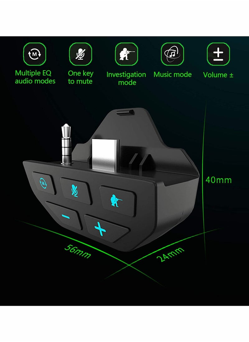 KASTWAVE - Stereo Headset Adapter Only for Microsoft Xbox One X/S Controller,Sound Enhancer with 3.5 mm Audio Jack - Image 1