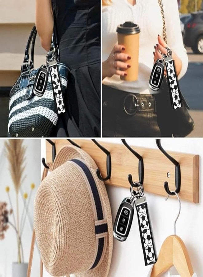 Infinity Collection Soccer Keychain, Soccer Gifts, Soccer Wristlet FOB, Proud Soccer Player, Team, Soccer Mom or Coach Gifts, Soccer Accessories - Image 2