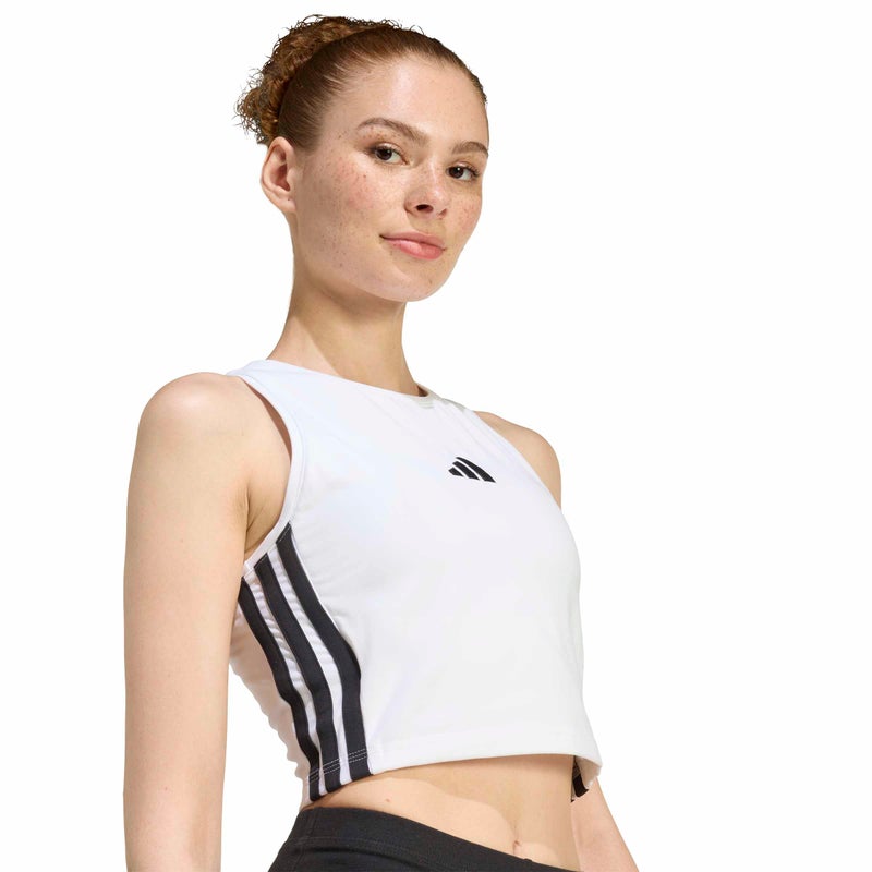 adidas Essentials 3-Stripes Padded Tank - Image 5