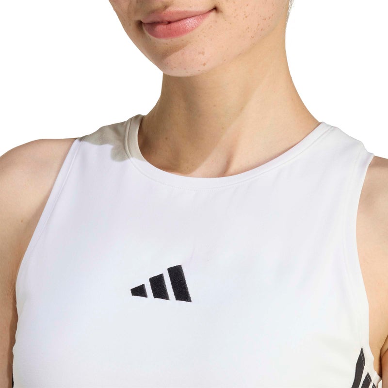 adidas Essentials 3-Stripes Padded Tank - Image 2