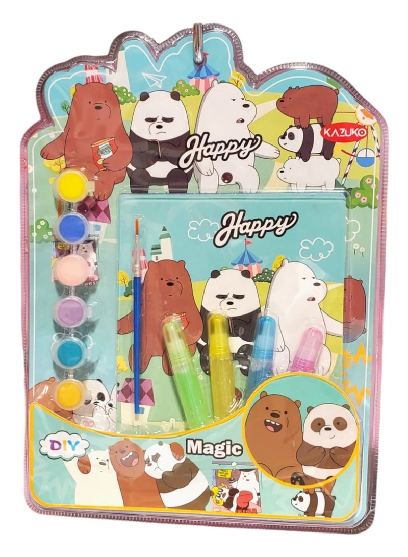 NATIONAL GIFT WORLD COMMERCIAL Three Bears Coloring Book