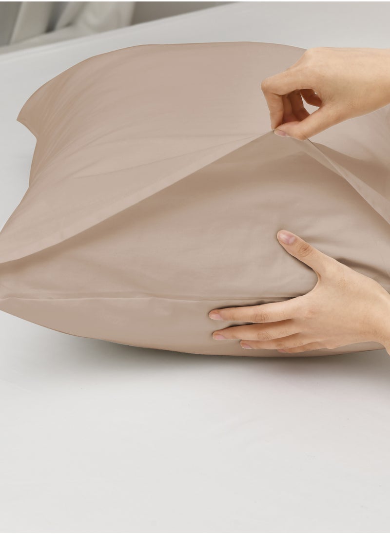 Master Home Textile - Cotton Pillowcases- Breathable, Easy to Wash, Standard Size 50 x 75cm, Set of 2 Pack, with Envelope Closure - Image 1