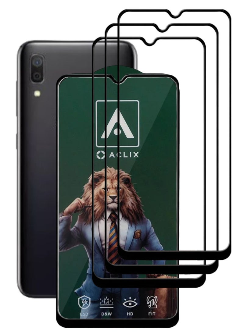 أكاليكس 3 قطع، حماية شاشة، لهاتف سامسونج جالاكسي A30، جودة ممتازة. - Image 1
