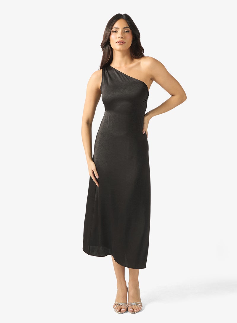 VERO MODA Vmmollie One Shoulder Midi Dress - Image 4