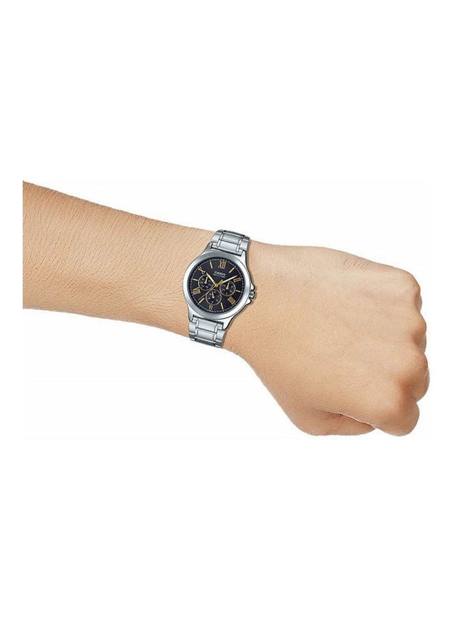 كاسيو ساعة LTP-V300D-1A2UDF من الفولاذ المقاوم للصدأ - Image 1