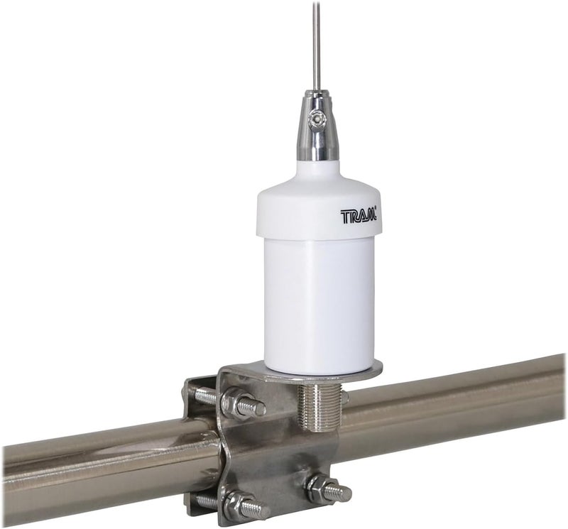 Tram VHF Marine Antenna with Heavy Duty Stainless Steel L Bracket Covers All Marine-Band Frequencies, 6 dB Gain, 38" Tall 15 ft. Low-Loss RG58A/U Coax Cable with PL-259 Connector - Image 2