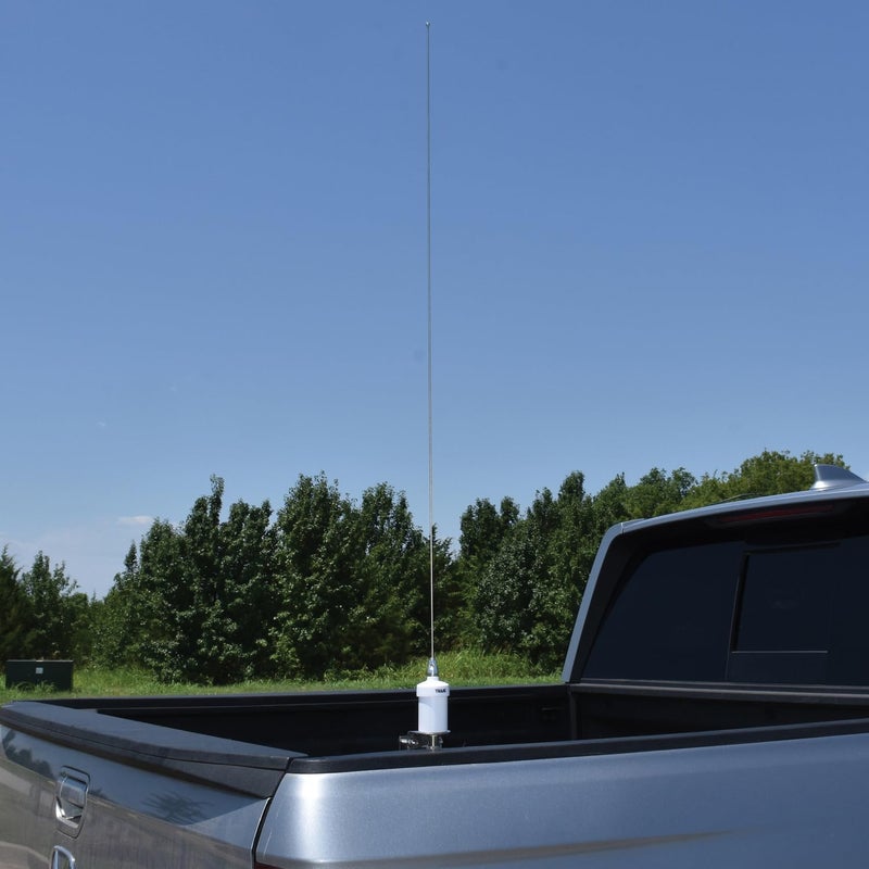 Tram VHF Marine Antenna with Heavy Duty Stainless Steel L Bracket Covers All Marine-Band Frequencies, 6 dB Gain, 38" Tall 15 ft. Low-Loss RG58A/U Coax Cable with PL-259 Connector - Image 5
