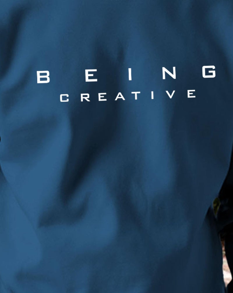 AUSK Man Sweatshirt with Fleece Fabric || Hot Sweatshirt Oversized for Mens Teal - Image 3