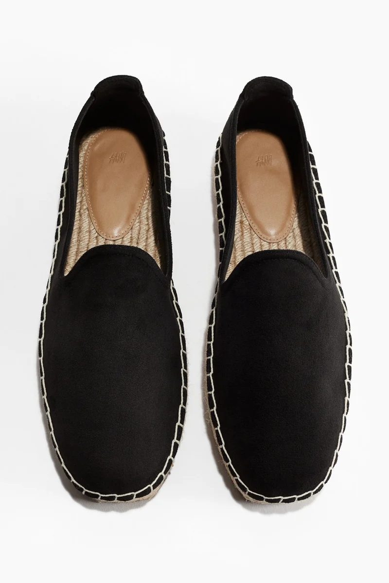 اتش اند ام حذاء إسبادريل من قماش الكانفاس