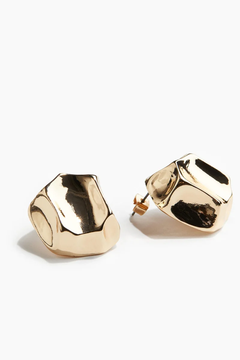 H&M Angular stud earrings
