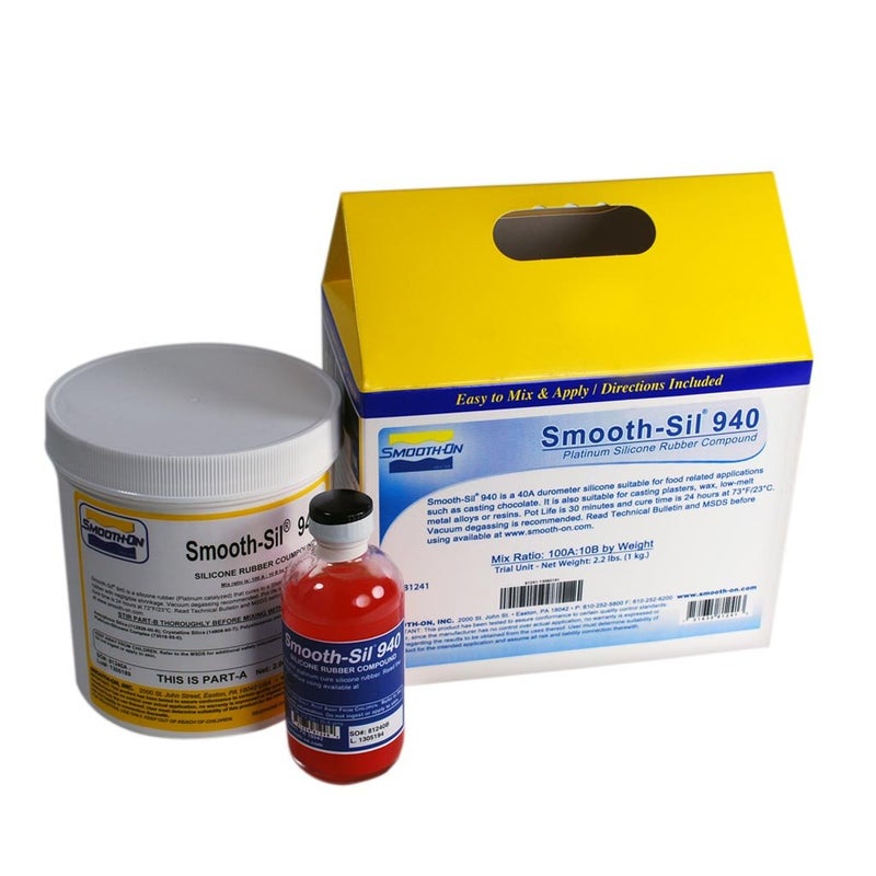Smooth-On Smooth-Sil 940 - Addition Cure Silicone Rubber Compound - Trial Unit - Image 1