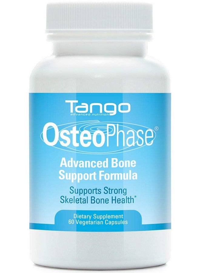 Tango Osteophase Natural Herbal Bone Support Supplement Aids Calcium Regulation And Promotes Skeletal Bone Health (60 Vegetarian Capsules) - Image 1