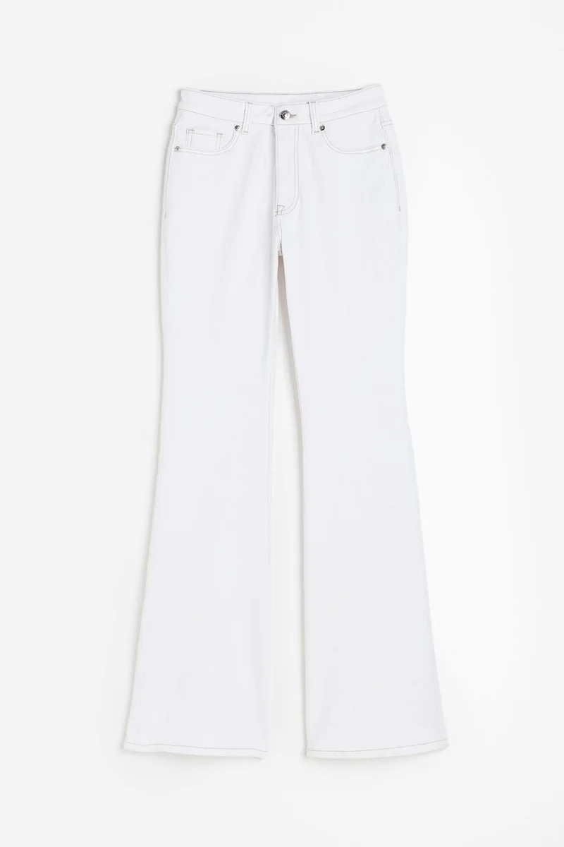 H&M Flared High Waist Jeans