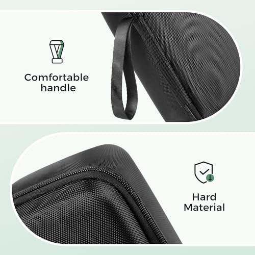 Nelko Genuine Case Compatible with Nelko PM220 Label Maker Portable Handheld Label Printer Carrying Storage Bag for Label Maker Tape USB Cable and Accessories Case Only Black LMC03 - Image 3