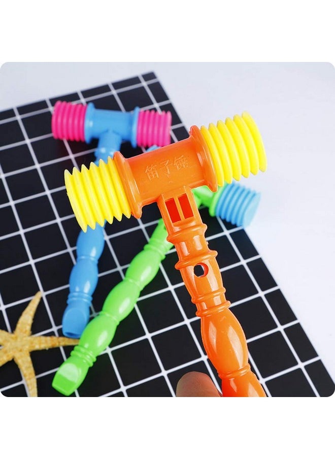 Toyvian Toyvian 12 Pcs Squeaky Squeaking Hammer Pounding Toy Plastic Whistle Sound Toy for Boys and Girls Clown Carnival Circus Birthday Party Favors Random Color  - Image 5