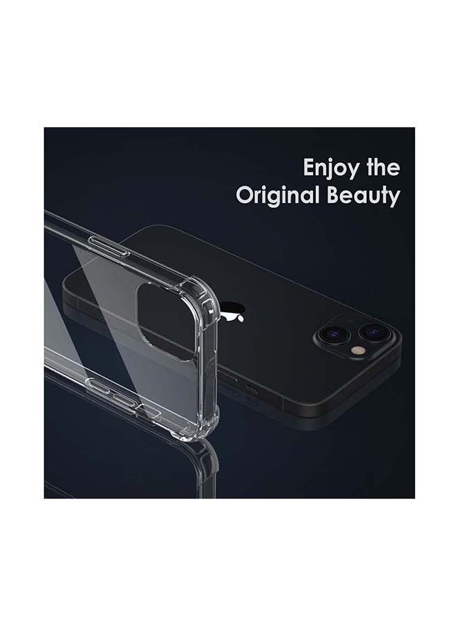 vesus TPU Protective Back with 4 Corners Bumper For iPhone 13 6.1 inch Clear - Image 2