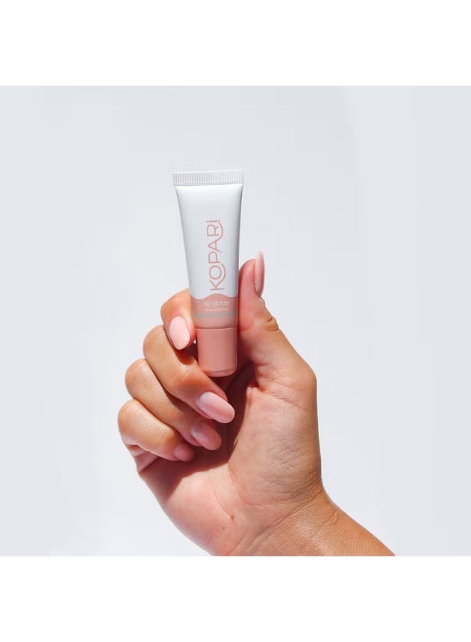 Kopari Beauty Moisturizing Lip Glossy with Shea Butter, Coconut Oil and Squalene - Birthday Suit - Image 4