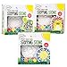 Creative Roots Mosaic Turtle Hedgehog Sun 3Pack 7Inch Ceramic Stepping Stones 6 Vibrant Paints Paint Your Own DIY Stepping Stones for Kids Ages 8 - Image 3