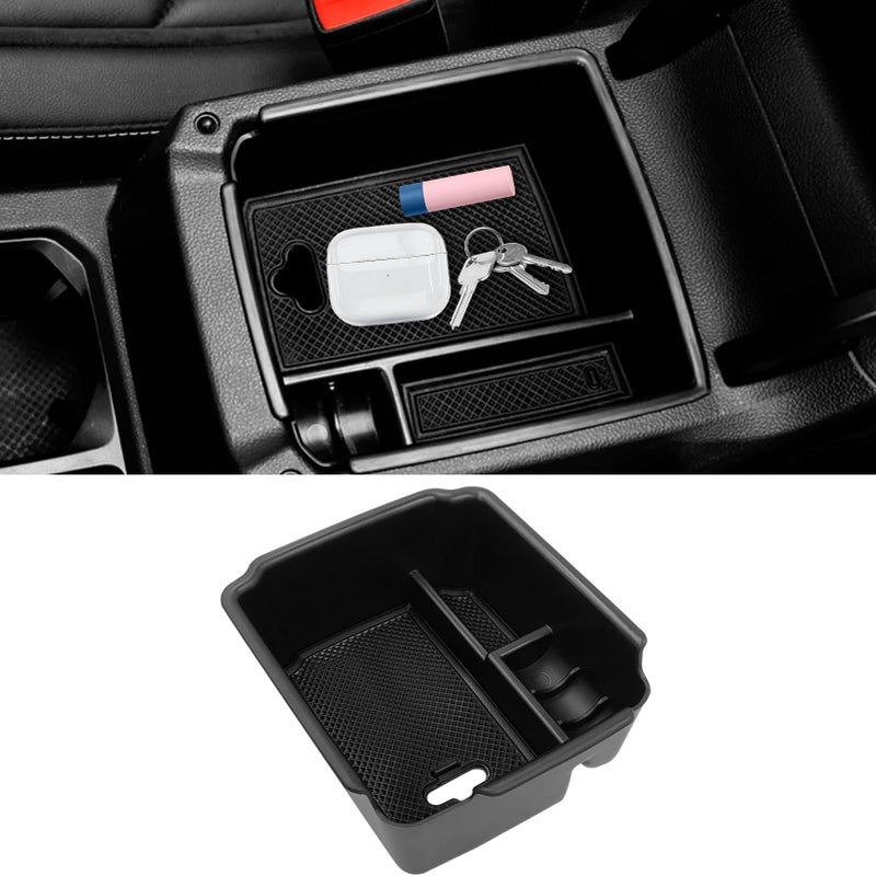 TTCR-II Center Console Organizer Tiguan 2018-2024, for VW Taos Console Organizer Tray 2022 2023 2024 2025 2026, Compatible with Volkswagen Tiguan Middle Storage Box Taos - Image 1