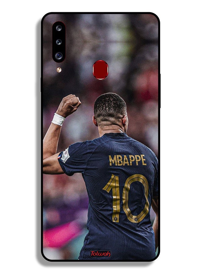 Tolwak Samsung Galaxy A20s Protective Case Cover Mbappe 10 - Image 1