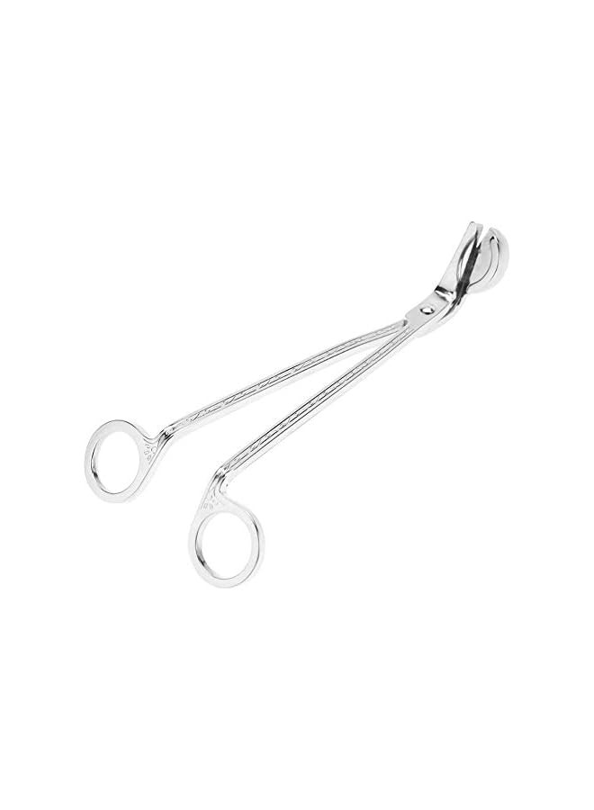 The Bros Stainless Steel Candle Wick Trimmer Oil Lamp Trim Scissor Candle Heart Clip Wick Trimmer Scissors Tool (Silver) - Image 5
