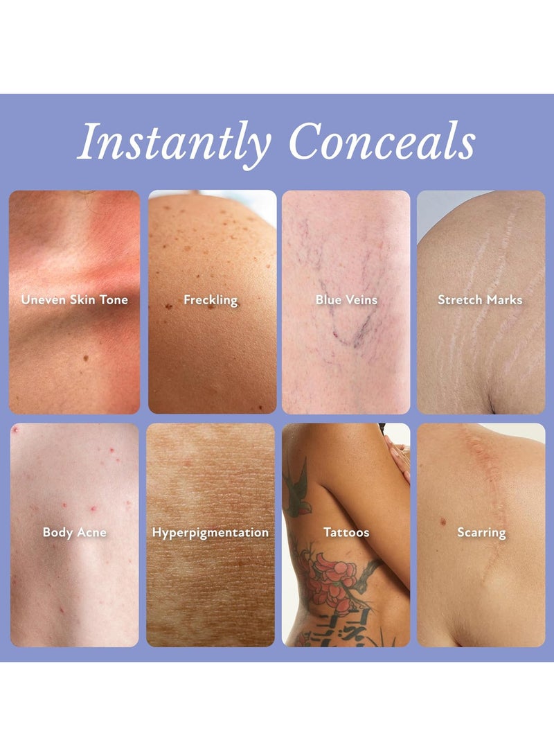 ويست مور بيوتي تغطية الجسم Perfector - ماء الساق & ماكياج الجسم - الوشم تغطية ماكياج - 3.5 أوقية (الإشعاع الطبيعي) - Image 5