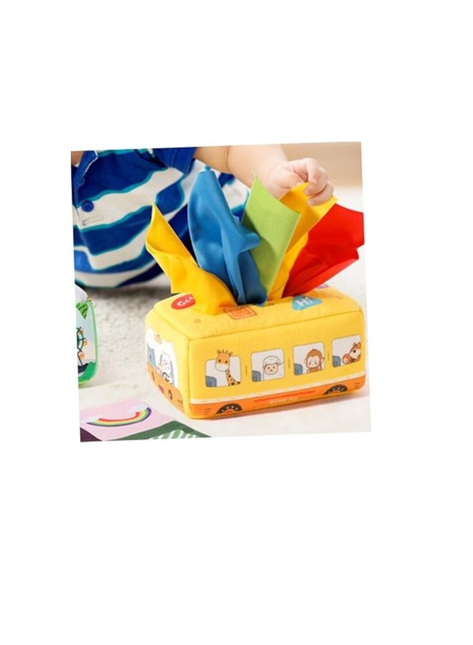 1 Set Box tear-proof paper kids playset kidcraft playset baby playpin kids kids supplies unrippable toilet paper cloth toddler Toy stroller - Image 3