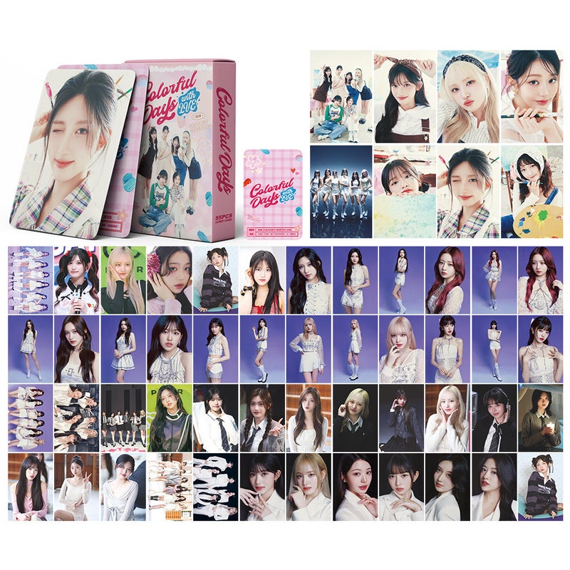 54/55 Card Integration Small Card G-Idle Album Card Kpop Korean Wave Homemade Po Lomo Card Sk - Image 1