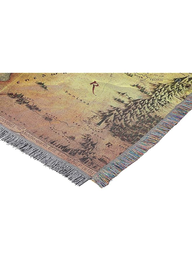 إيروريكس بطانية منسوجة من Warner Brothers The Hobbit Middle Earth مقاس 48 بوصة × 60 بوصة متعددة الألوان - Image 4