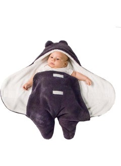 Owli Baby Winter Outer Swaddle Blanket 0-6 Months Purple  - Image 3